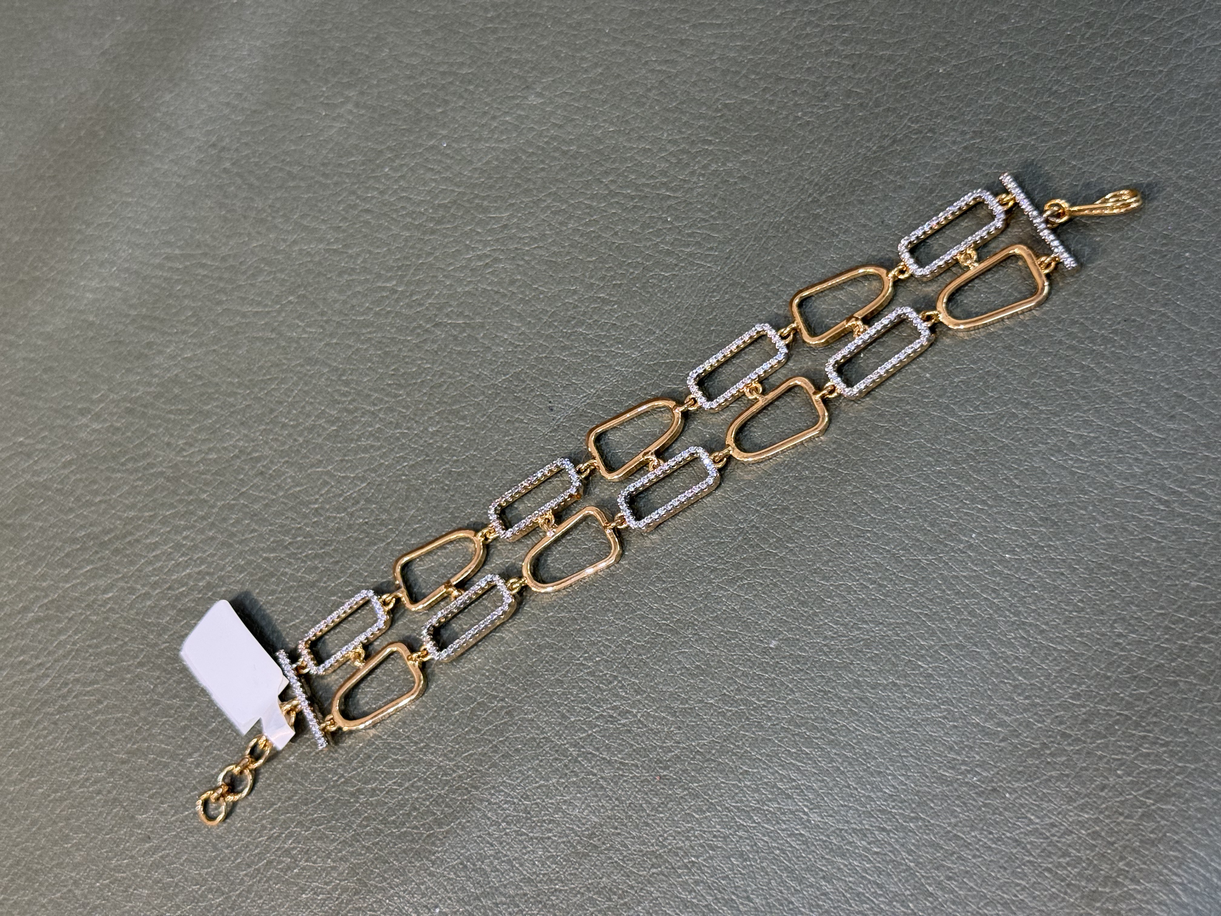 Rose gold diamond bracelet SB1068